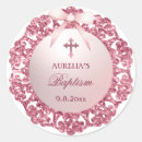 Search for pink baptism stickers Baby girl