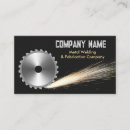 Search for welding business cards Construction