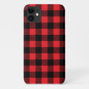 Search for buffalo plaid iphone cases Red and black