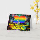 Search for 20th birthday cards 20 years old