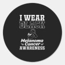 Search for black awareness ribbon stickers Melanoma