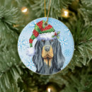Search for gordon setter christmas tree decorations Dog