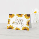 Search for sunflower birthday cards Modern