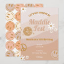 Search for ten birthday invitations Boho