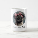 Search for i love my pug mugs Pets