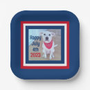 Search for blue and white striped plates 4th of july