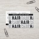 Search for tips for business cards Beauty salon