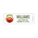 Search for sesame street return address labels Elmo
