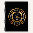 Search for firefighter notebooks Department