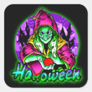 Search for green witch stickers Magic