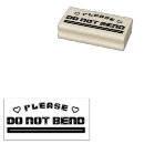 Search for do not bend rubber stamps Shipping