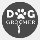 Search for pet grooming stickers Funny