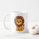 Search for cartoon lion mugs Big cat