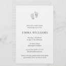 Search for footprint baby shower invitations Mother to be