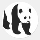 Search for wildlife illustration stickers Panda