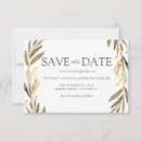 Search for fall leaves save the dates Leaf