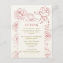 Search for line drawing invitations Red