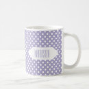 Search for purple dots mugs Lavender
