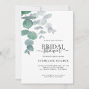 Search for eucalyptus bridal shower invitations Elegant