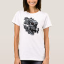 Search for evil skull womens tshirts Devil