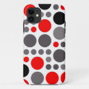 Search for red and black dots iphone cases Retro
