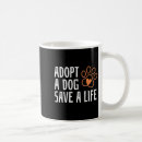 Search for dog adoption mugs Save