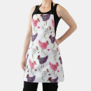 Search for chicken pattern aprons Cute
