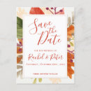 Search for fall leaves save the dates Typography