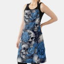 Search for gothic skull aprons Vintage