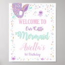 Search for mermaid party posters Gold glitter