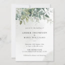 Search for green leaves wedding invitations Green and gold
