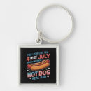 Search for hot dog key rings Patriotic