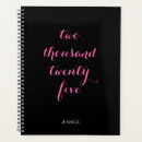 Search for pink planners Black