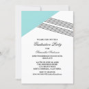 Search for stripes graduation invitations Simple