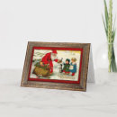 Search for antique santa christmas cards Winter