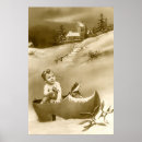 Search for christmas snow scene posters Xmas