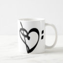 Search for heart music mugs Bass