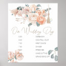 Search for schedule wedding signs Watercolor