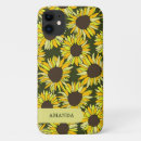 Search for sunflower watercolor iphone cases Cute