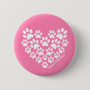 Search for paw print badges Pink
