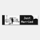 Search for bride groom bumper stickers Newlyweds