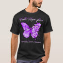Search for pancreatic cancer tshirts Butterfly