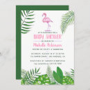 Search for watercolor flamingo baby shower invitations Flamingos