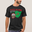 Search for thylacine tshirts Animal