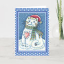 Search for cat snowman cards Winter