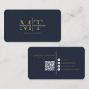 Search for qr code business cards Typography