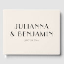 Search for art deco wedding guest books Elegant