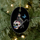 Search for sugar skull christmas tree decorations Dia de los muertos