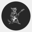 Search for cat playing guitar stickers Funny