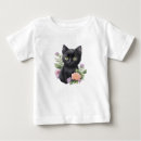 Search for black cat baby shirts Kitten